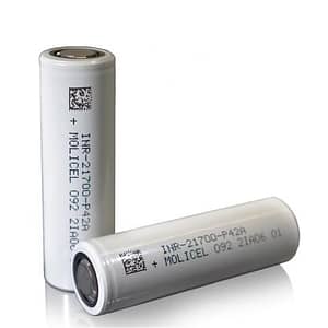 Molicel, 21700 p42a, battery, batteries